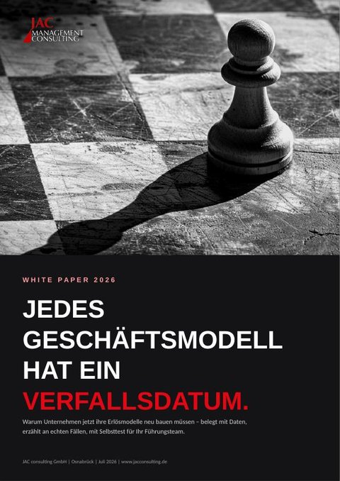 JACC White Paper 2026 – Jedes Geschäftsmodell hat ein Verfallsdatum